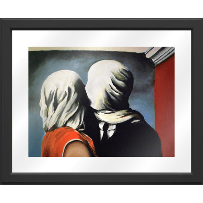 Cornici Quadri Leroy Merlin.Quadro Con Cornice Magritte Amanti 45 5x55 5 Cm Prezzo Online Leroy Merlin