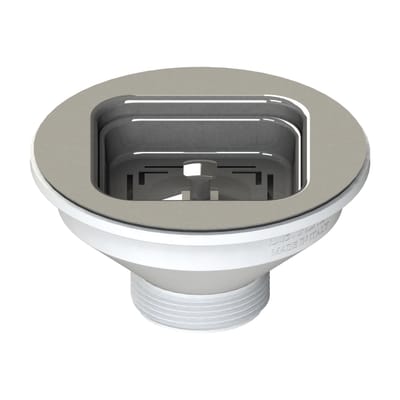 Acciaio Inox Per Acquaio.Piletta Standard In Inox Per Lavello Lavabo O 114 Mm Prezzo Online Leroy Merlin