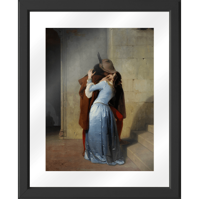 Cornici Quadri Leroy Merlin.Quadro Con Cornice Bacio Hayez 45 5x55 5 Cm Prezzo Online Leroy Merlin