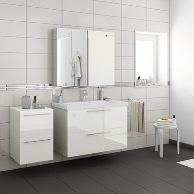 Mensole Per Lavabo Bagno Leroy Merlin.Top Per Lavabo Sensea Remix L 45 X P 33 X H 1 8 Cm Tartufo Legno Ed Effetto Legno Prezzi E Offerte Online Leroy Merlin