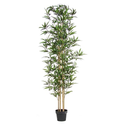 Vendita Piante Bambu Milano.Pianta Artificiale Bamboo In Vaso H 200 Cm Prezzo Online Leroy Merlin