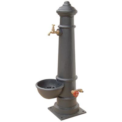 Prezzi Fontane Da Giardino In Ghisa.Fontana A Colonna Apulia Smart In Ghisa H 92 Cm 25 X 36 Cm Prezzo Online Leroy Merlin