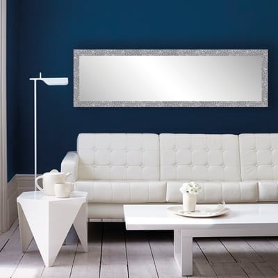 Specchio Da Terra Leroy Merlin.Specchio A Parete Rettangolare Brilla 40 Argento 127 4x37 4 Cm Prezzo Online Leroy Merlin