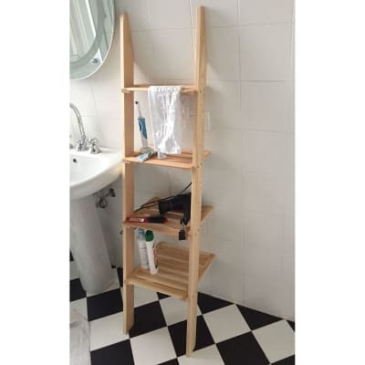 Porta Asciugamani Accessori Bagno Leroy Merlin.Piantana Porta Asciugamani In Legno Naturale Prezzo Online Leroy Merlin