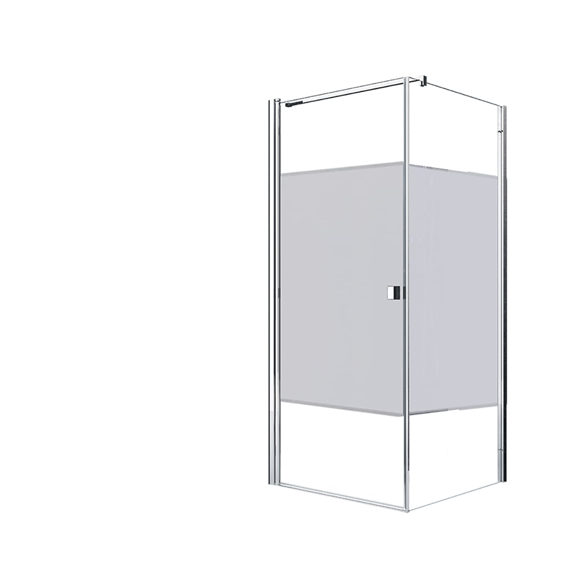 Cabina Doccia Klios 70x90.Porta Doccia Battente Neo 70 Cm H 201 7 Cm In Vetro Temprato Spessore 6 Mm Serigrafato Cromato Prezzi E Offerte Online Leroy Merlin