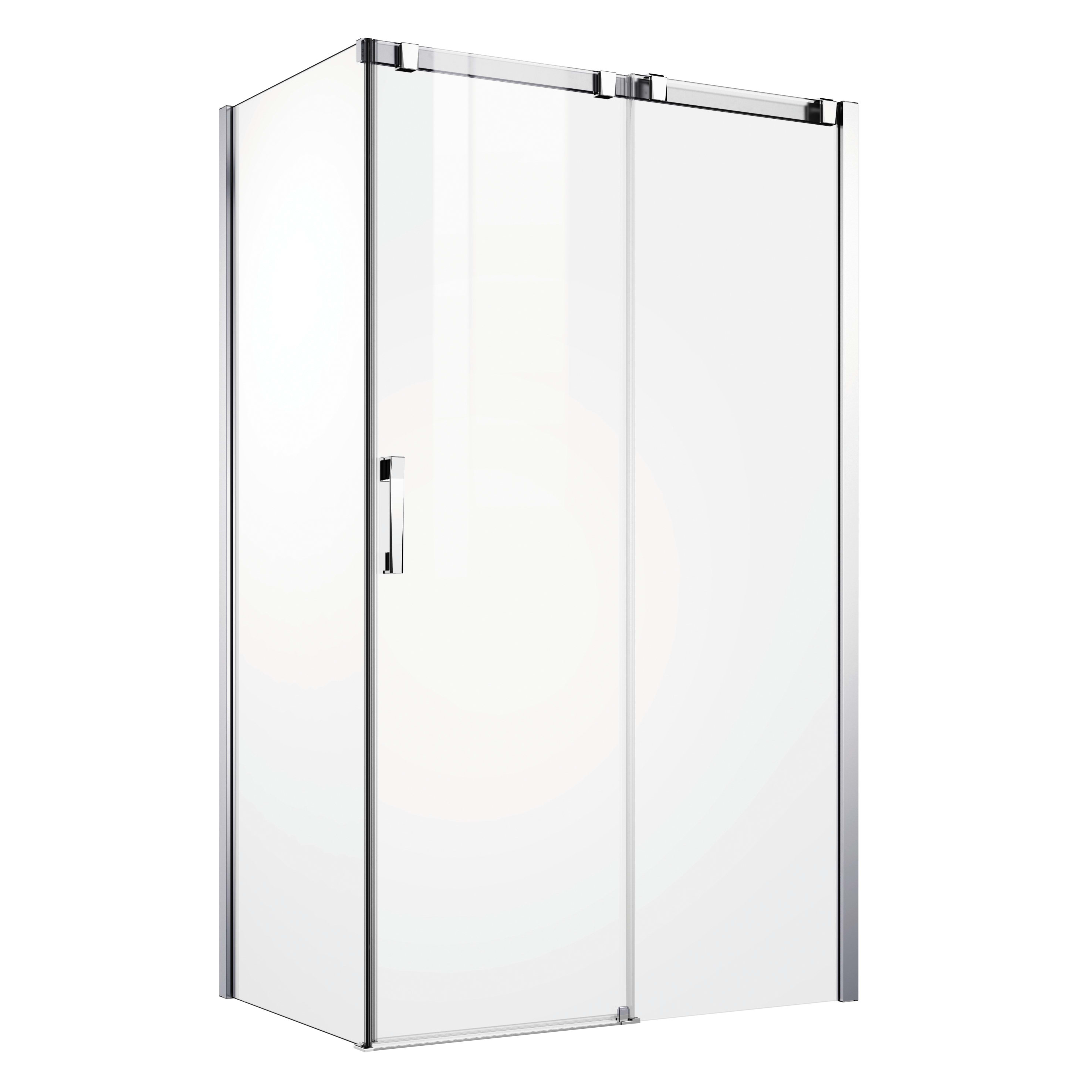 Cabina Doccia Klios 70x90.Porta Doccia Scorrevole Master 170 Cm H 196 Cm In Vetro Temprato Spessore 8 Mm Trasparente Argento Prezzi E Offerte Online Leroy Merlin