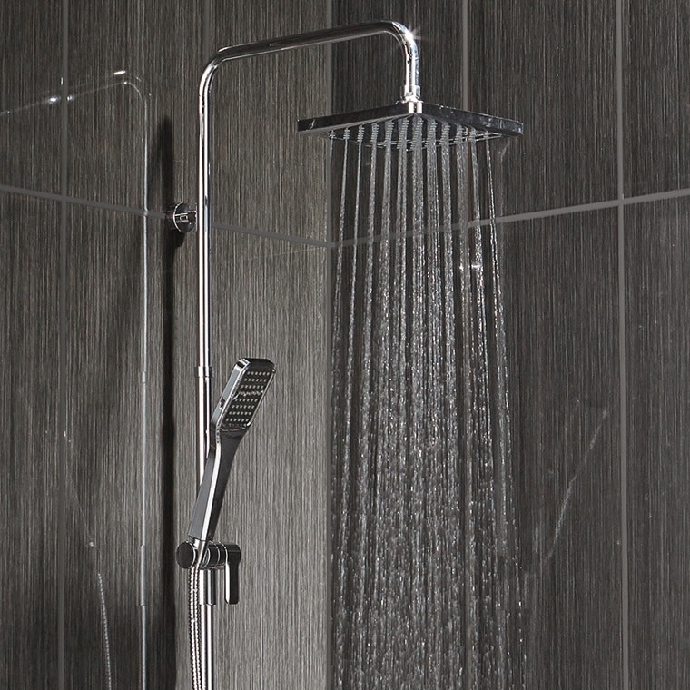 set soffione doccia manuale universale con tubo da 1,5 m in acciaio inox per vasche e docce Soffione doccia con tubo e supporto doccetta 