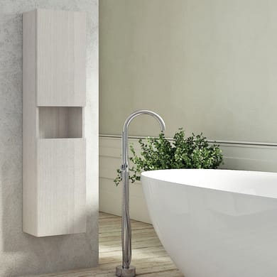 Colonna Bagno Con Portabiancheria Leroy Merlin.Colonne E Pensili Bagno Prezzi E Offerte Online Leroy Merlin 4