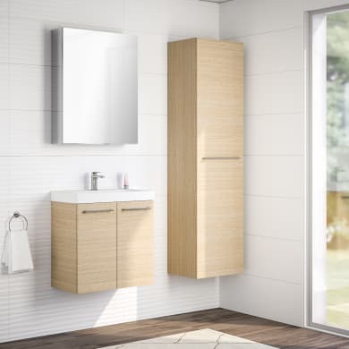 Specchio Contenitore Bagno Mondo Convenienza.Mobili Bagno Componibili Remix Prezzi E Offerte Online Leroy Merlin 3