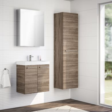 Colonna Bagno Con Portabiancheria Leroy Merlin.Mobili Bagno Prezzi E Offerte Mobiletti Bagno Sospesi O A Terra