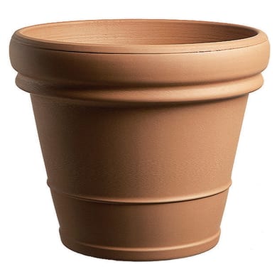 Vasi Alti Da Esterno In Terracotta.Vasi In Terracotta E Sottovasi Prezzi Ed Offerte Leroy Merlin