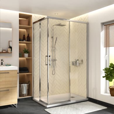 Cabina Doccia 70 120.Box Doccia 70 X 120 Al Miglior Prezzo Leroy Merlin