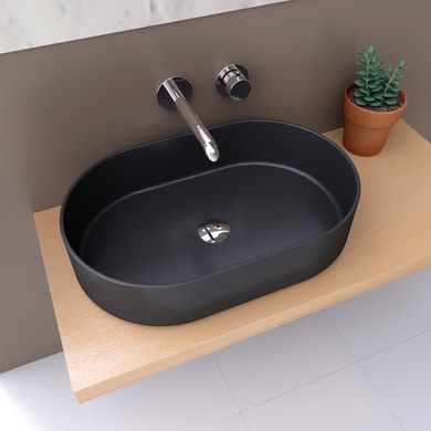 Lavabo Lavandini Bagno Leroy Merlin.Lavabi Da Appoggio Prezzi E Offerte Online Leroy Merlin 2