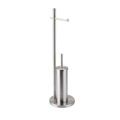 Piantana Bagno Acciaio Inox.Piantane Bagno Porta Salviette Wc E Multiuso Leroy Merlin