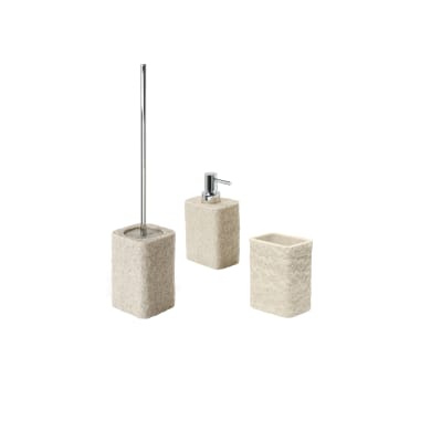 Accessori Per Bagno Leroy Merlin.Set Accessori Bagno Appoggio Leroy Merlin