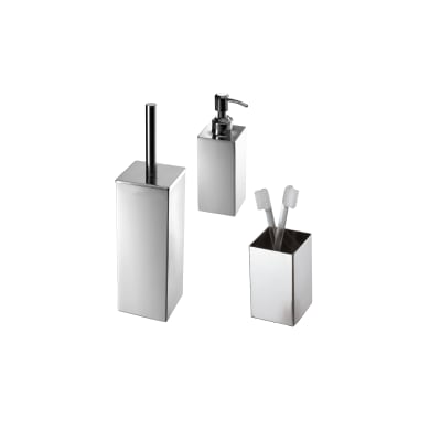 Arredo Bagno In Acciaio Inox.Accessori Bagno Da Appoggio In Set Prezzi E Offerte