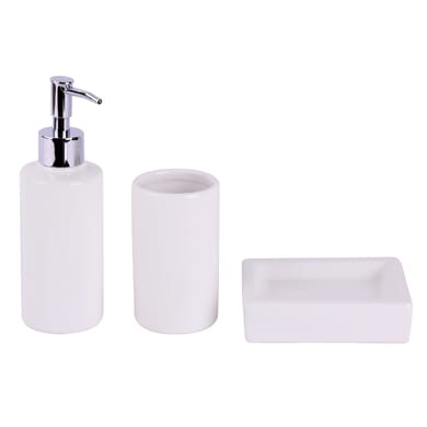 Accessori Bagno Leroy Merlin Roma.Accessori Bagno Da Appoggio In Set Prezzi E Offerte