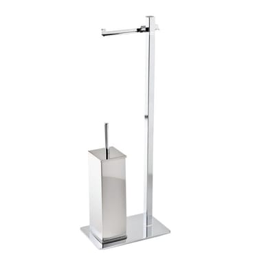 Piantana Bagno Acciaio Inox.Piantane Bagno Porta Salviette Wc E Multiuso Leroy Merlin