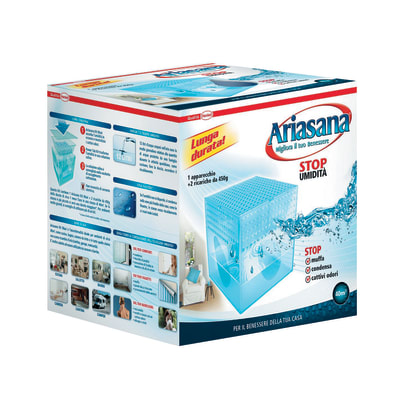 Kit assorbiumidit e sali ariasana power tab neutro 300 g for Spray sanificante per condizionatori leroy merlin
