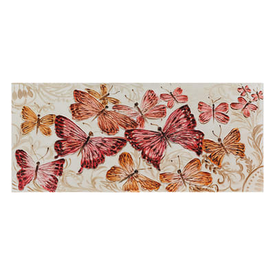 Quadro su tela Farfalle 150x65 cm. Prezzo online | Leroy Merlin