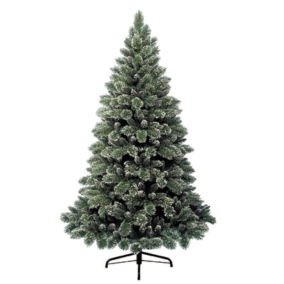 Immagini Di Natale Glitter.Albero Di Natale Artificiale Montana Verde Glitter Innevato H 180 Cm Prezzi E Offerte Online Leroy Merlin