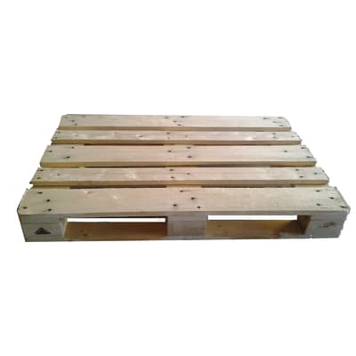 Pallet in legno grezzo 120 x 80 cm prezzi e offerte online for Lampadario legno leroy merlin